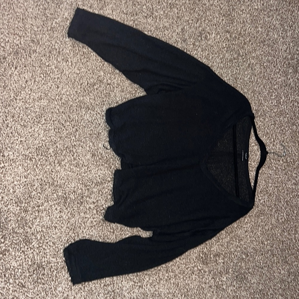 Urban outfitters out from under oversized crop long sleeve top